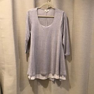 Long too with hem detailing